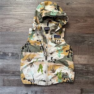 Patagonia Kids' Camo Hooded Vest